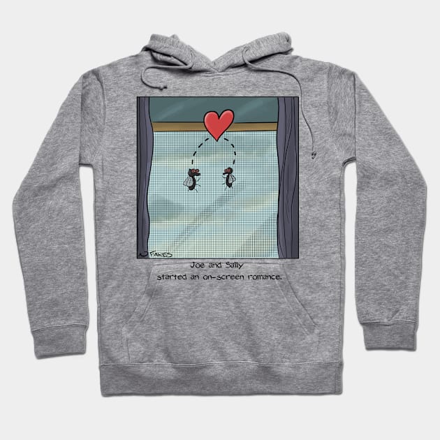 On-Screen Romance Hoodie by cartoonistnate